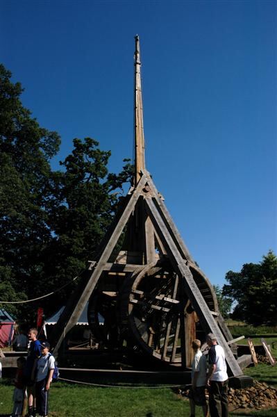 Trebuchet close-up
