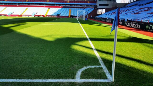 Villa Park - pitchside pre-match (3)