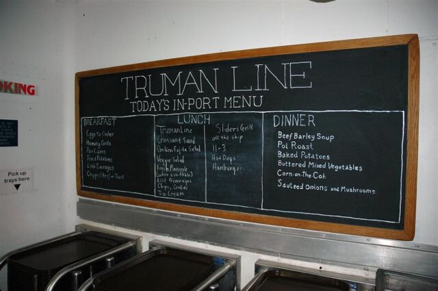 Truman Line menu