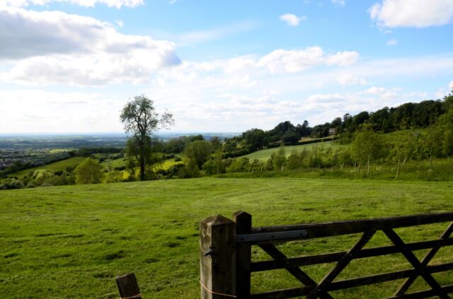 Cotswolds views from atop Fish Hill 2