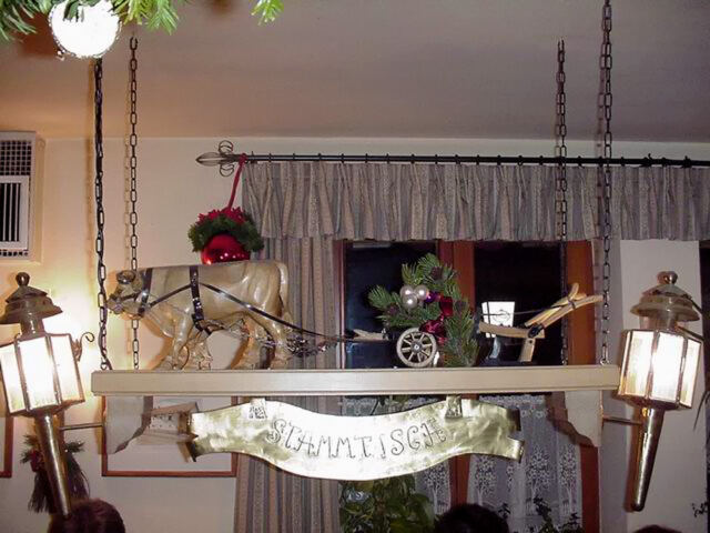 Stammtisch table
