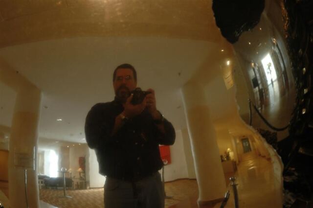 Self-portrait in Sphera