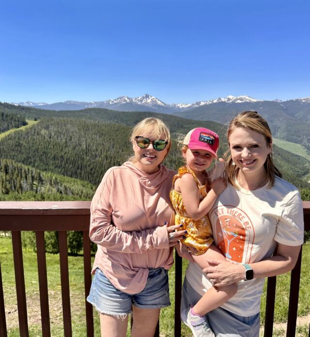 Kathy, Shiloh, and Mel - Mt of the Holy Cross