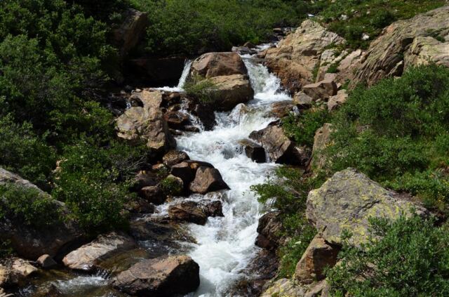 Rushing stream