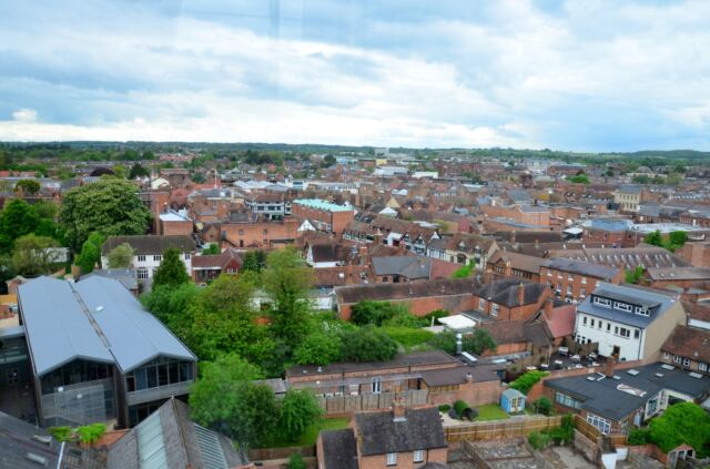Stratford-upon-Avon from RSC Tower