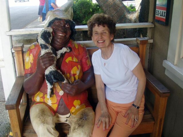 PO - Geri makes a new friend