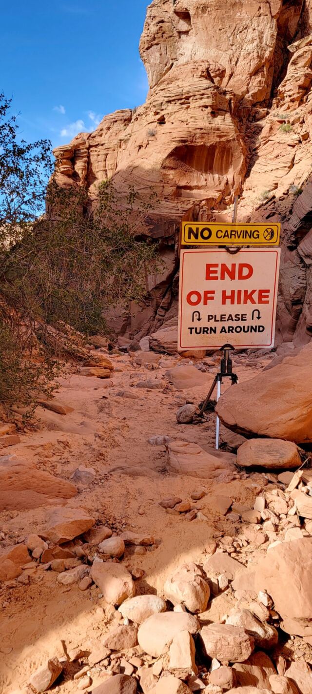 Antelope Canyon X - end of hike