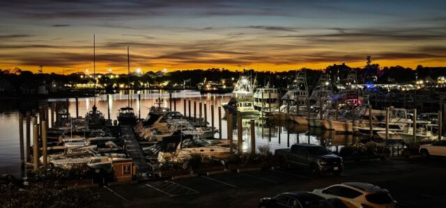 Hyannis Harbor sunset