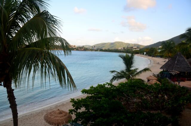 Emerald Beach - morning view from our room