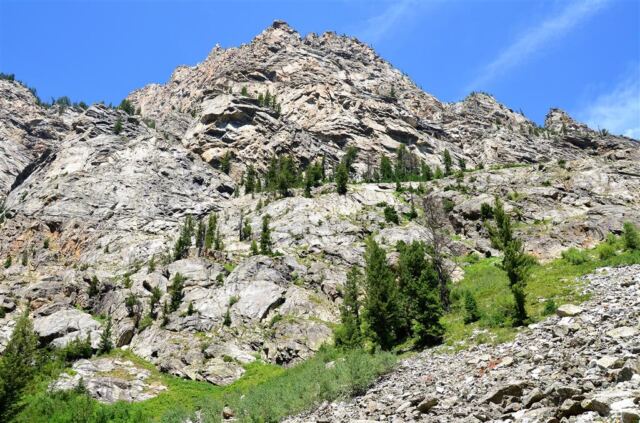 Rocky slopes