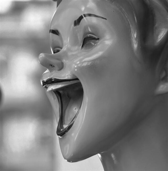 Scary mannequin (1) bw