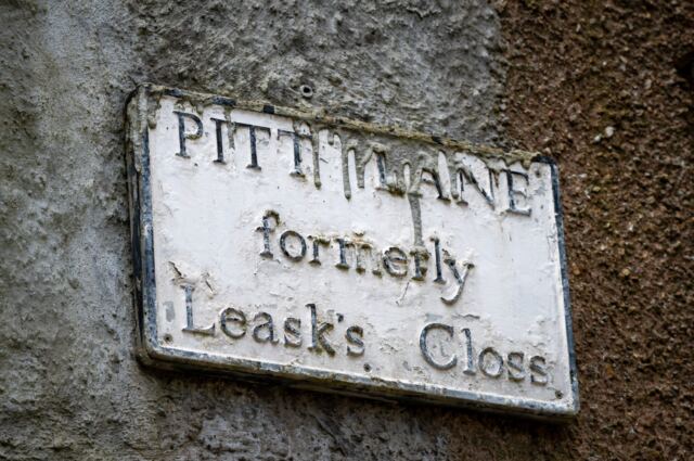 Lerwick town - streets and alleys 14