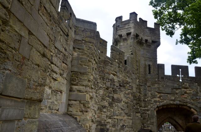 Warwick Castle - various pictures - atop The Mound 1