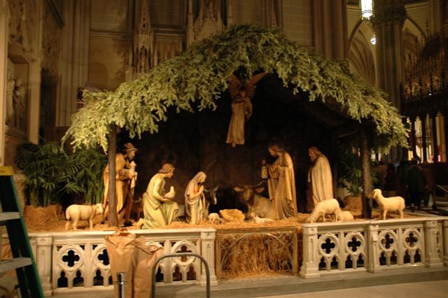 St. Patrick's - nativity scene