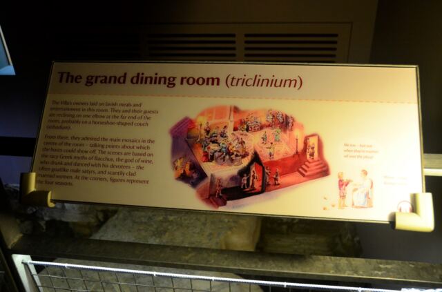 Chedworth Roman Villa - grand dining room (3)