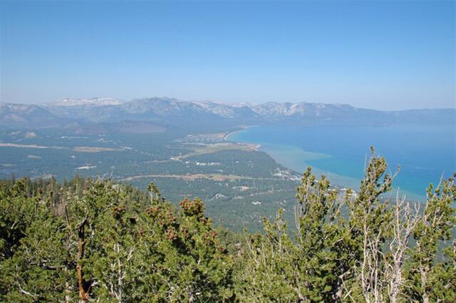 Lake Tahoe view from Heavenly viewing platform