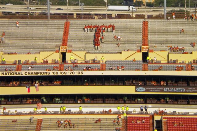 Empty section hijinks