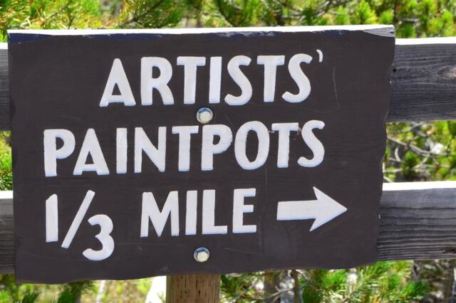 Artists' Paintpots sign