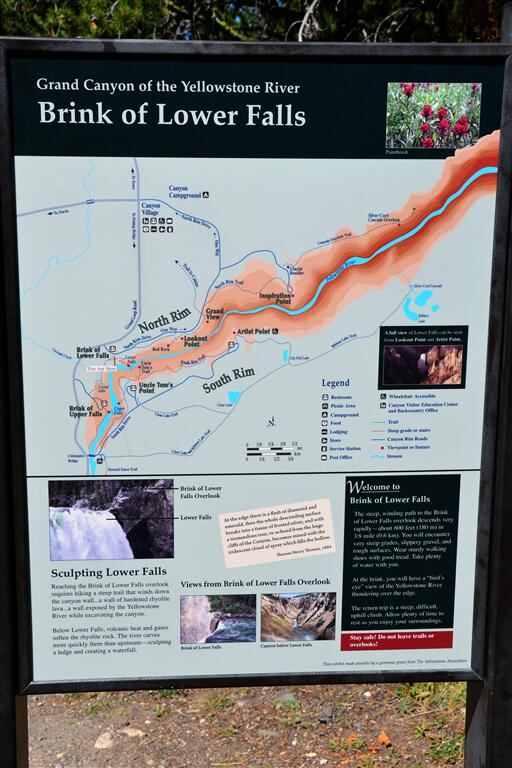 Lower Falls map