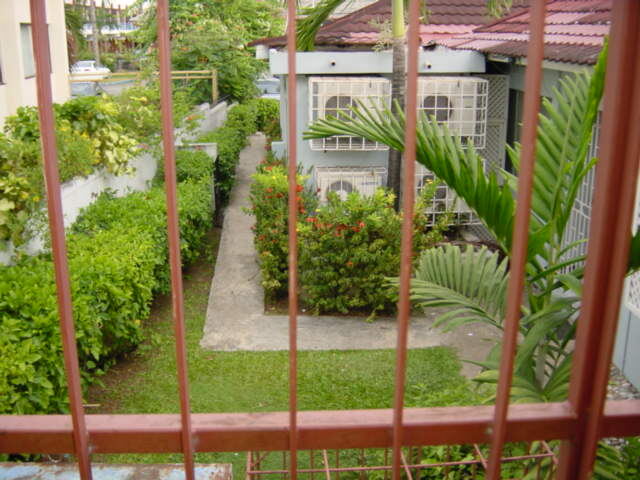 Gated garden in Ocho Rios