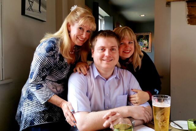 LeAnn, Mark, and Kathy at the Fuzzy Duck (1)