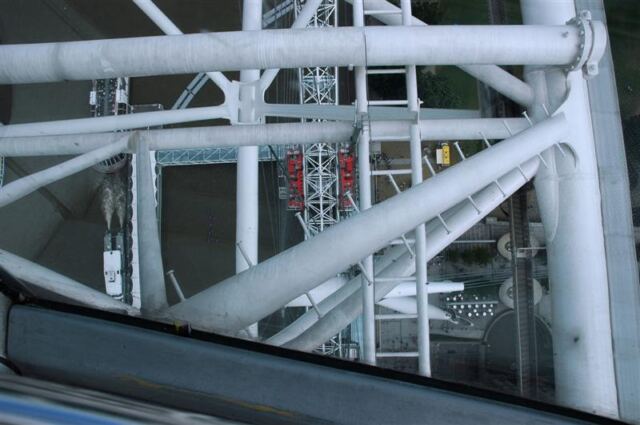 London Eye - looking down