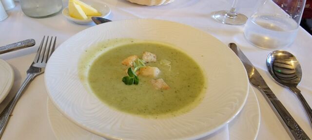 Potato and leek soup