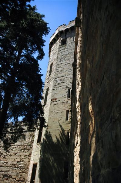 Warwick Castle interior wall