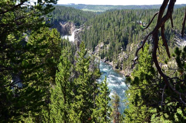 Upper Falls and Yellowstone River