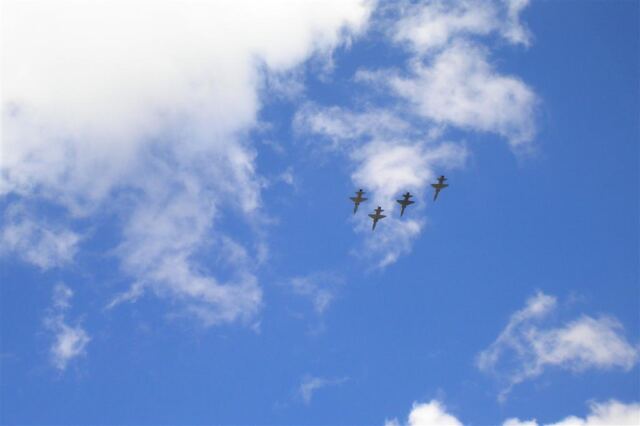 Veterans Day flyover (2)