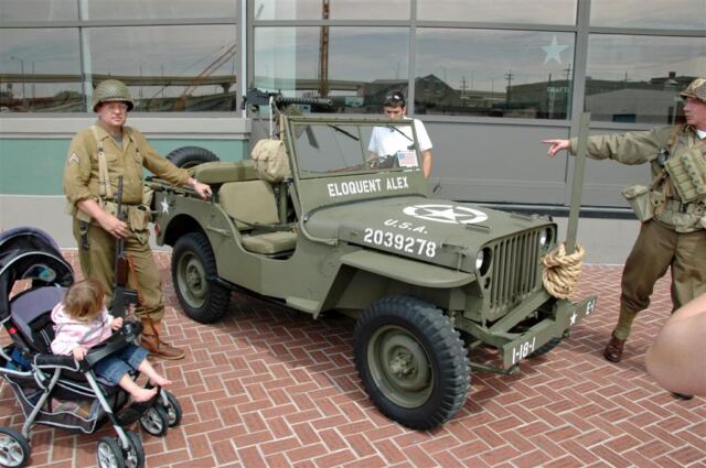 Restored WWII Jeep
