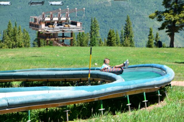 Cole - second mountain tube ride 6