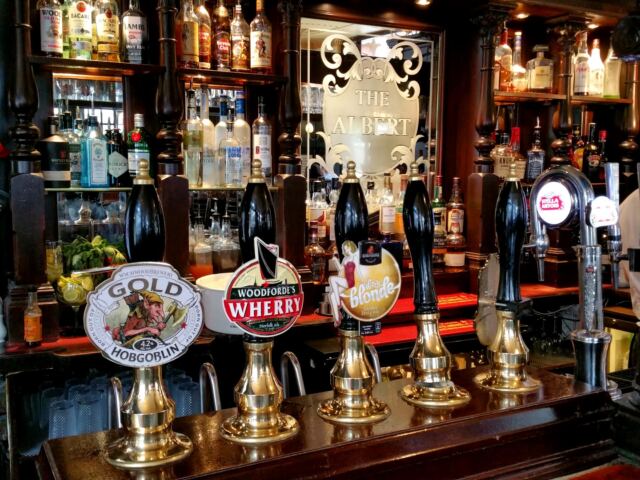 The Albert - beer taps 2