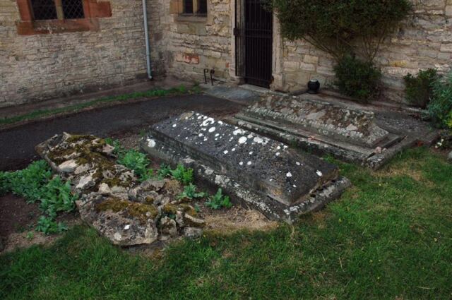 Tombs outside of St. St. Denys' Church