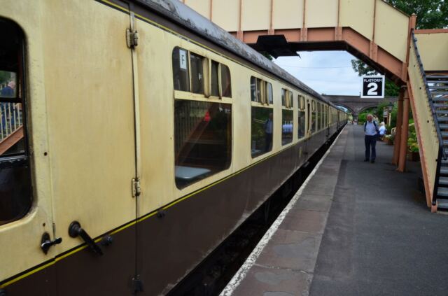 Our train at Toddington (2)
