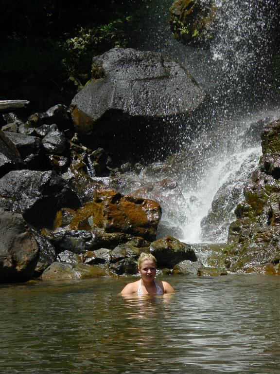 Mel in the water