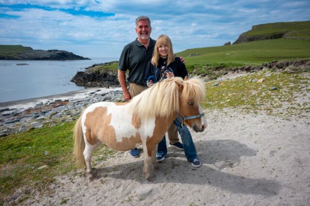 Kathy, Roger, and our pony 02