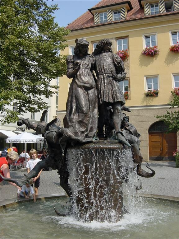 drinking-statue