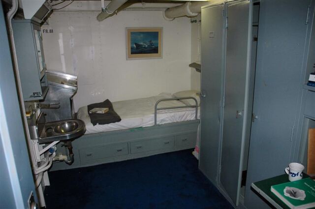 VIP cabin onboard USS Missouri
