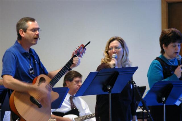 Praise band practice 1