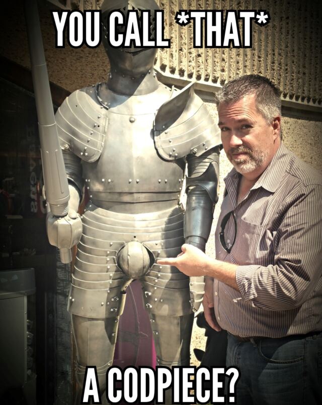 You call THAT a codpiece?