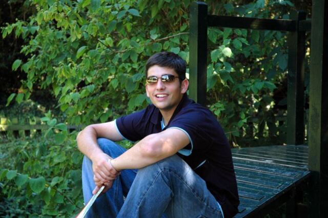 Andrew - chilling at Eastnor Castle