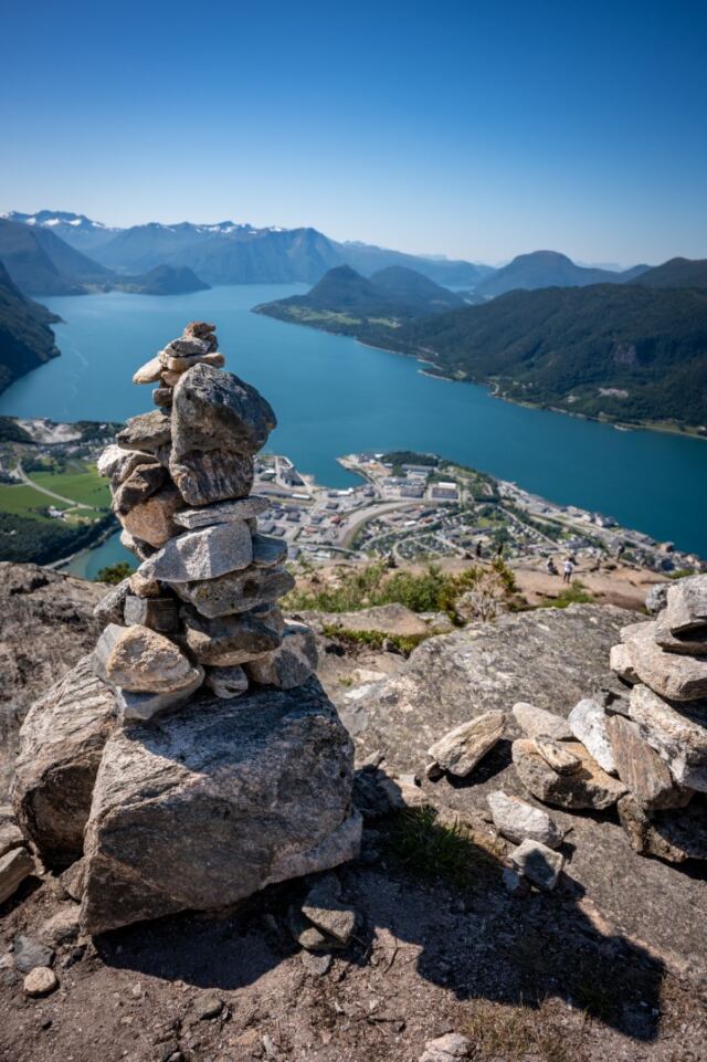 Andalsnes - Fjords views from atop Nesaksla Mountain 11