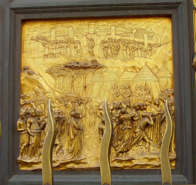 PO - Baptistry gold door panel detail (4)