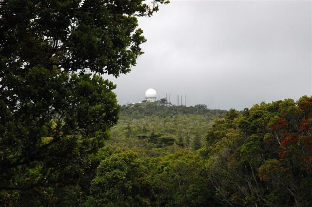Kaua'i radar installation