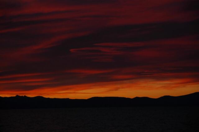Incredible clouds at sunset