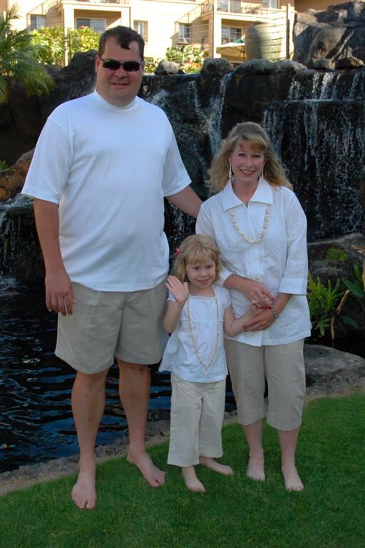 Tim, LeeLee, and Kiersten (waterfall)