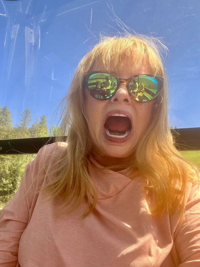 Kathy - gondola selfies 2