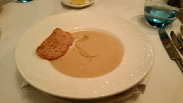 Charingworth dinner - soup