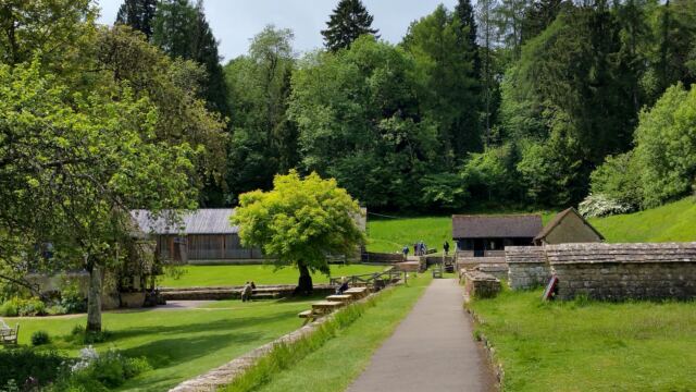 Chedworth Roman Villa - misc views (11)